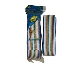 Wellington Rainbow Stripe Furniture Webbing 3" x 80'